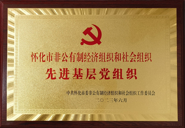 不忘初心使命 砥礪前行                                           我司黨支部喜獲“先進(jìn)基層黨組織”榮譽稱號